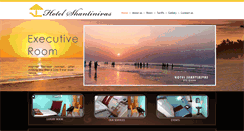 Desktop Screenshot of hotelshantinivas.com